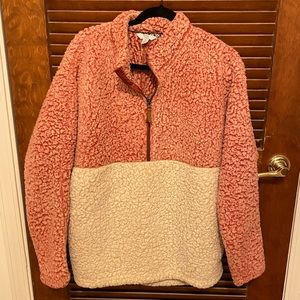 Fluffy quarter zip Size XL